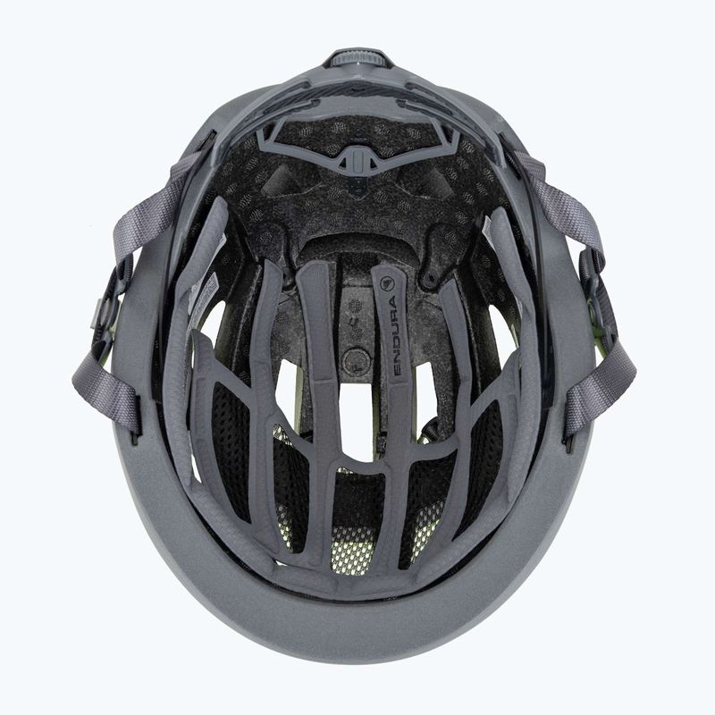 Casco da bici Endura Xtract hi-viz giallo 5