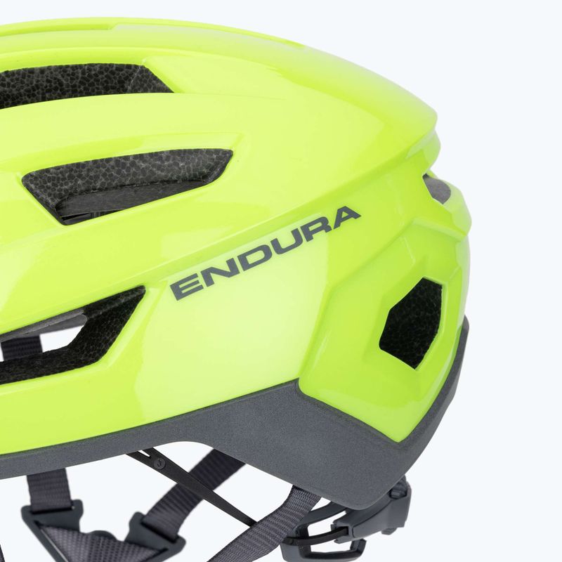 Casco da bici Endura Xtract hi-viz giallo 7