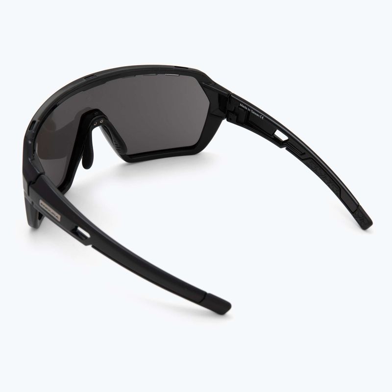 Occhiali da sole Endura Singletrack nero/platino revo smoke/argento chiaro flash mirror 3