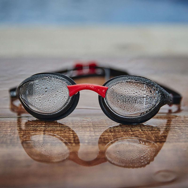 Occhiali da nuoto ZONE3 Volare Streamline Racing nero/rosso 7