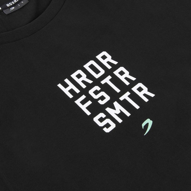 T-shirt da uomo Boxraw HRDR FSTR SMTR Muscle Tank Black 9
