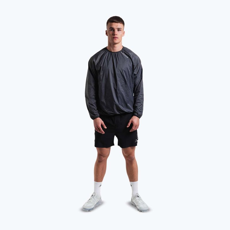 Felpa da uomo Boxraw Genaro Sweatshirt charcoal 2