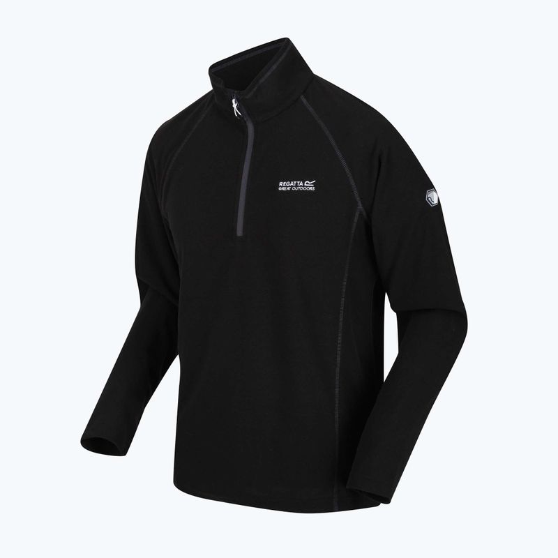 Felpa REGATTA Montes uomo nero 3