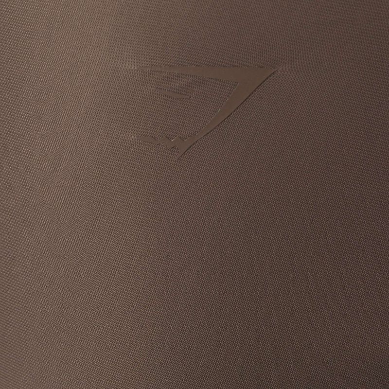 Slip donna Gymshark No Vpl Hipster marrone 3