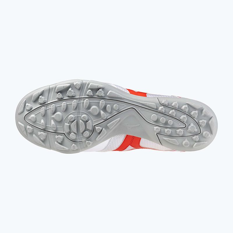 Scarpe da calcio per bambini Mizuno MRL Sala Club TF Jr bianco/rosso radiante 12
