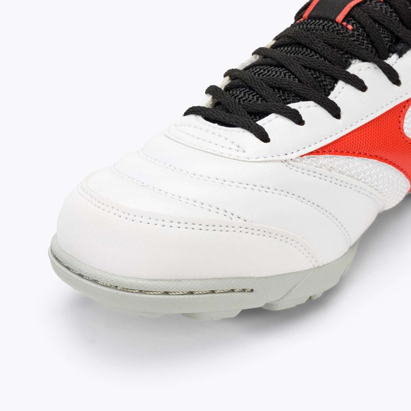 Scarpe da calcio per bambini Mizuno MRL Sala Club TF Jr bianco/rosso radiante 7