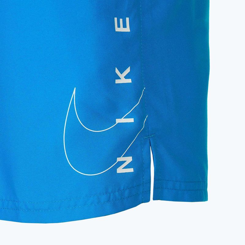 Pantaloncini da bagno Nike Swoosh Break 5" Volley da uomo, foto blu 5