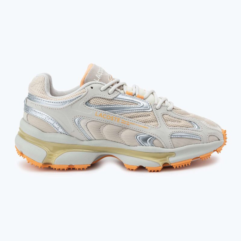 Scarpe Lacoste da uomo L003 2K24 marrone chiaro/arancione chiaro 2