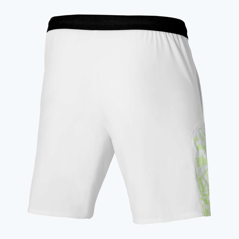 Pantaloncini da tennis da uomo Mizuno Mugen 8 In Amplify bianco 6