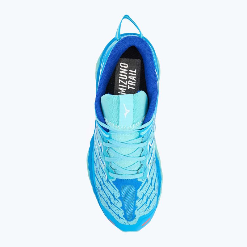 Scarpe da corsa da donna Mizuno Wave Mujin 10 blu radiance/bianco/blu pace 5