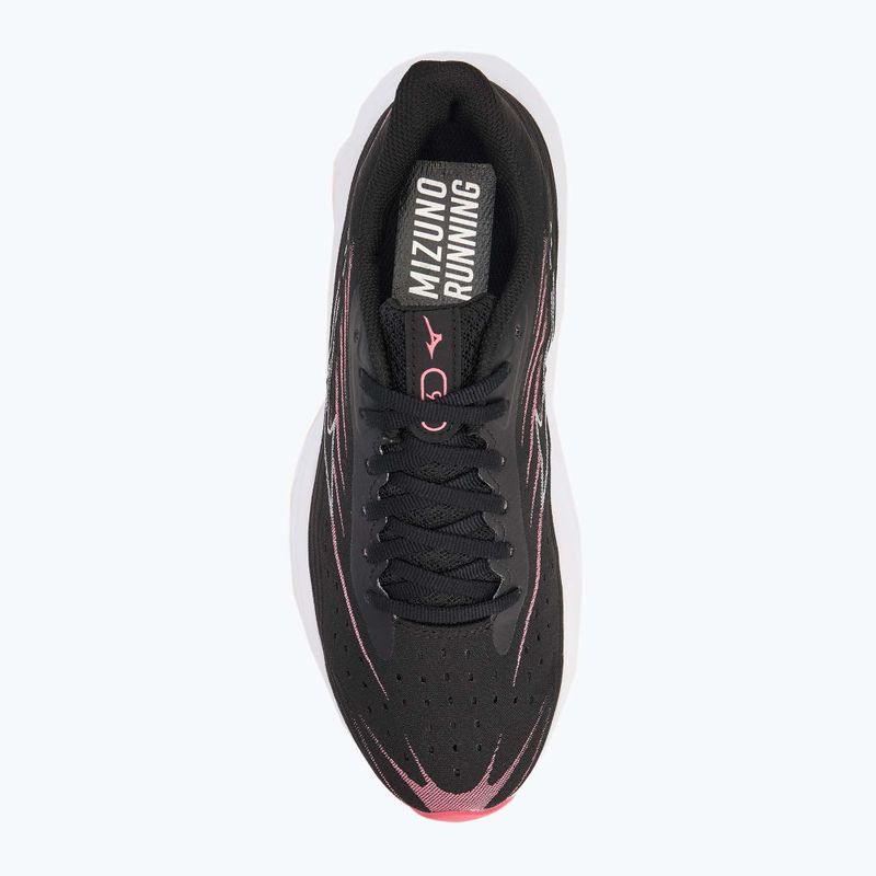 Scarpe da corsa da donna Mizuno Wave Skyrise 6 nero/rosa camelia 5