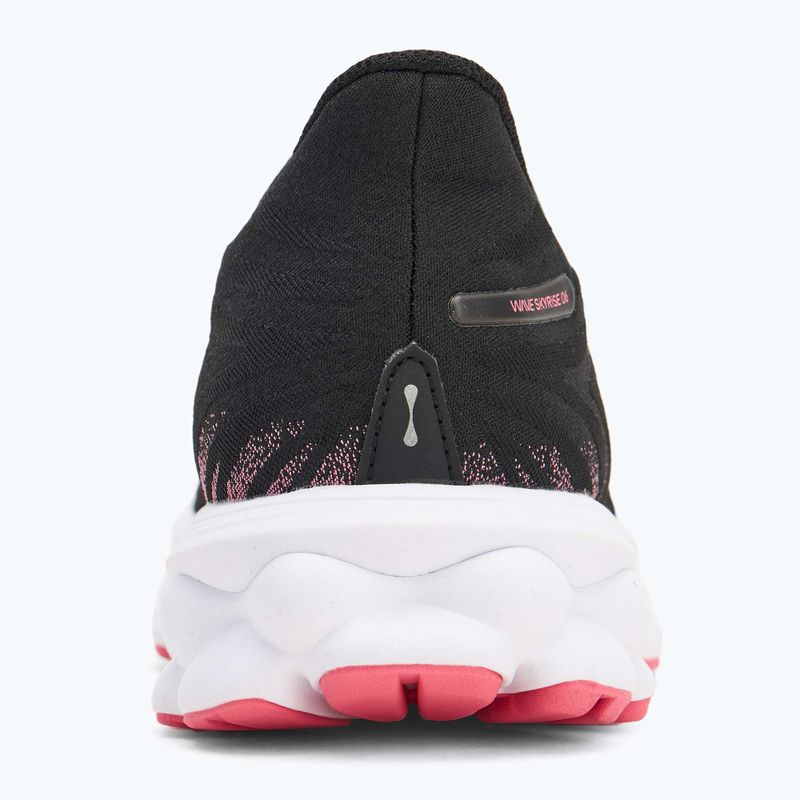 Scarpe da corsa da donna Mizuno Wave Skyrise 6 nero/rosa camelia 6
