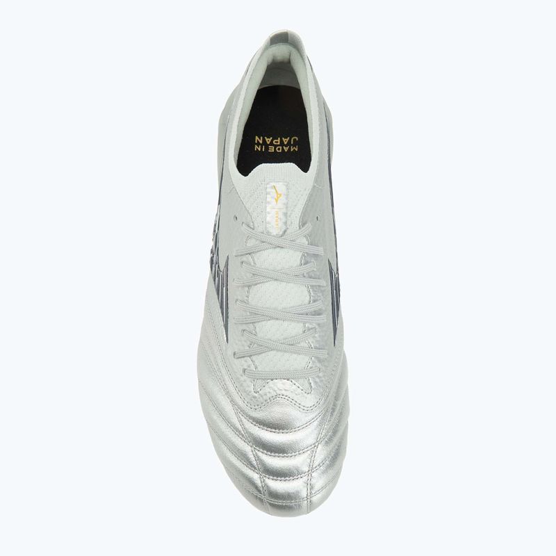 Scarpe da calcio da uomo Mizuno Morelia Neo IV β Japan Fg galaxy silver/8605c/coolgray3c 5