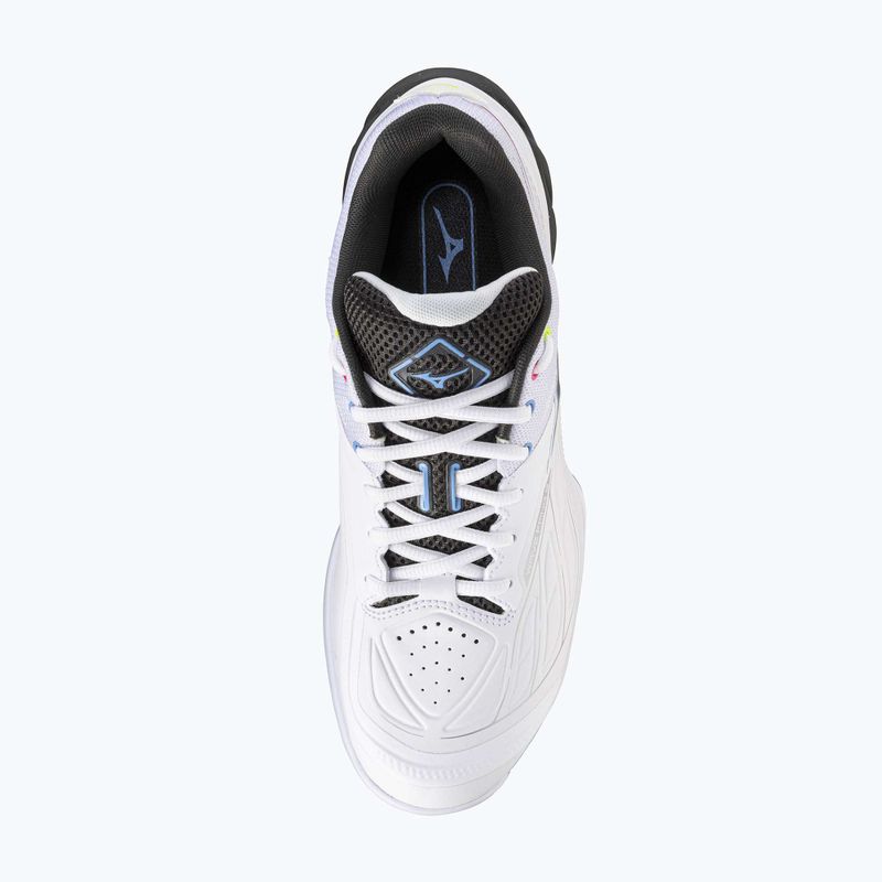 Mizuno Wave Fang 2 scarpa da badminton bianco/rosa tetra/tutto all'estero 11