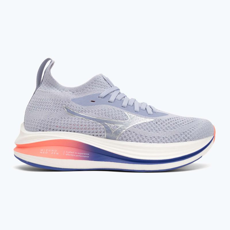 Scarpe da corsa Mizuno Neo Zen da donna blu islandese/argento/corallo brillante 2