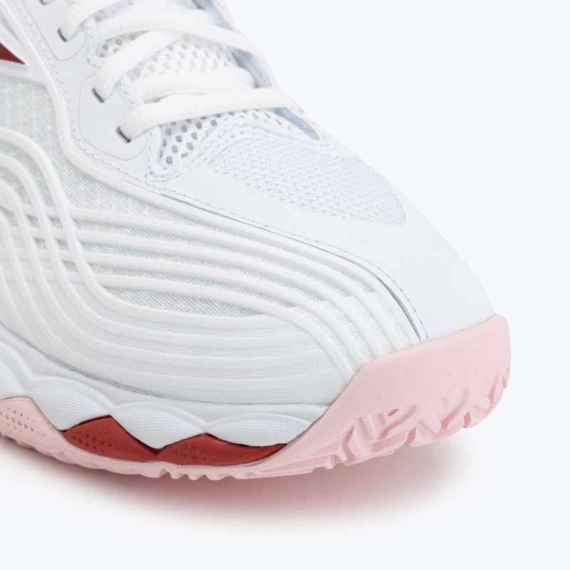 Scarpe da tennis da donna Mizuno Wave Enforce Tour 2 CC white/pinkesque/barbados/cherry 7