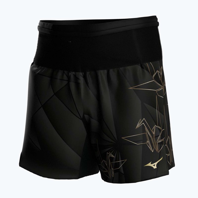 Pantaloncini da corsa uomo Mizuno Active Graphic Multi Pocket tan 5