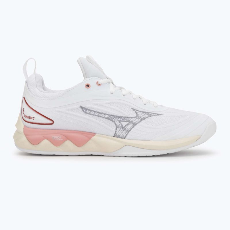 Scarpe da pallavolo Mizuno Wave Luminous 3 white/rose elegance/lava falls 3