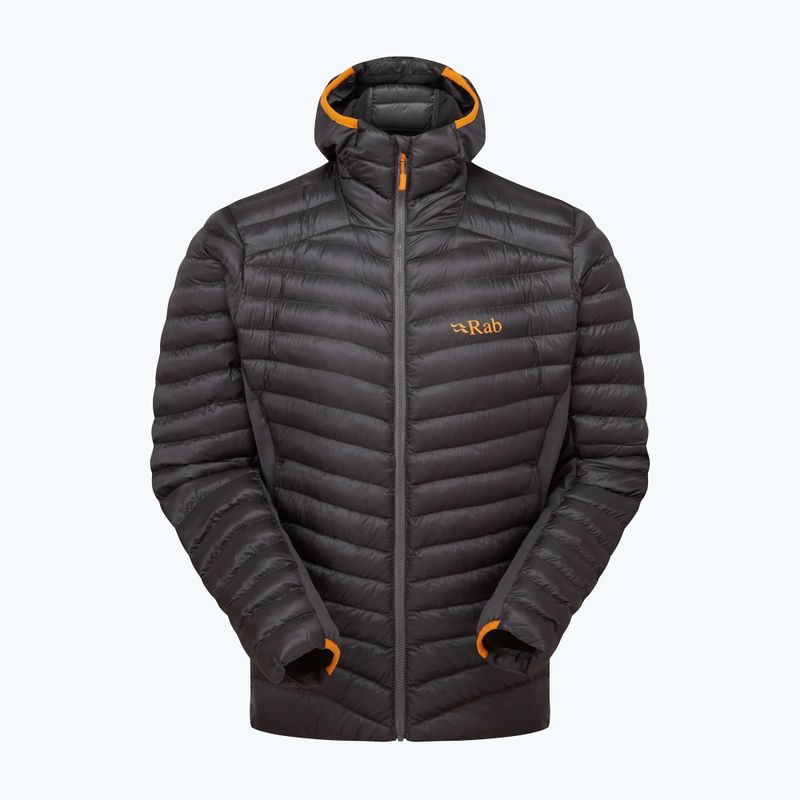 Piumino Rab Cirrus Flex Hoody in grafene da uomo 4