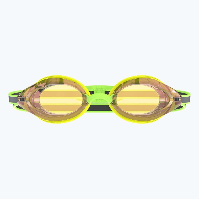 Occhiali da nuoto Speedo Vanquisher 3.0 Mirrored iper giallo/grigio/ablaze mirror 2