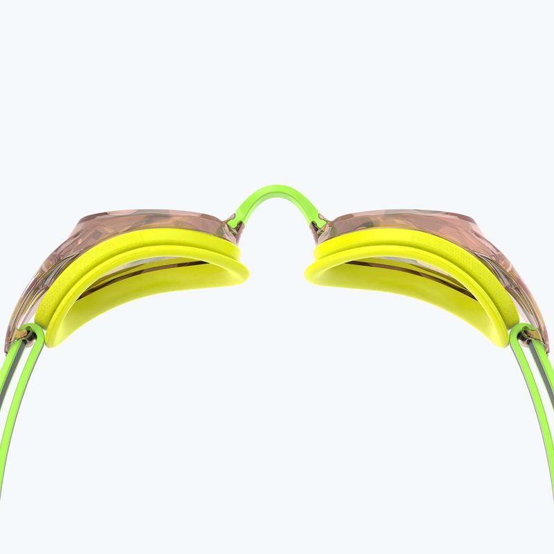 Occhiali da nuoto Speedo Vanquisher 3.0 Mirrored iper giallo/grigio/ablaze mirror 3