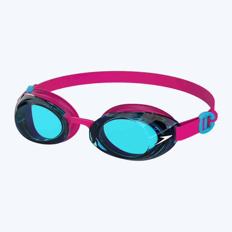 Occhialini da nuoto Speedo Kids Jet 2.0 rosa elettrico/blu azzurro 5