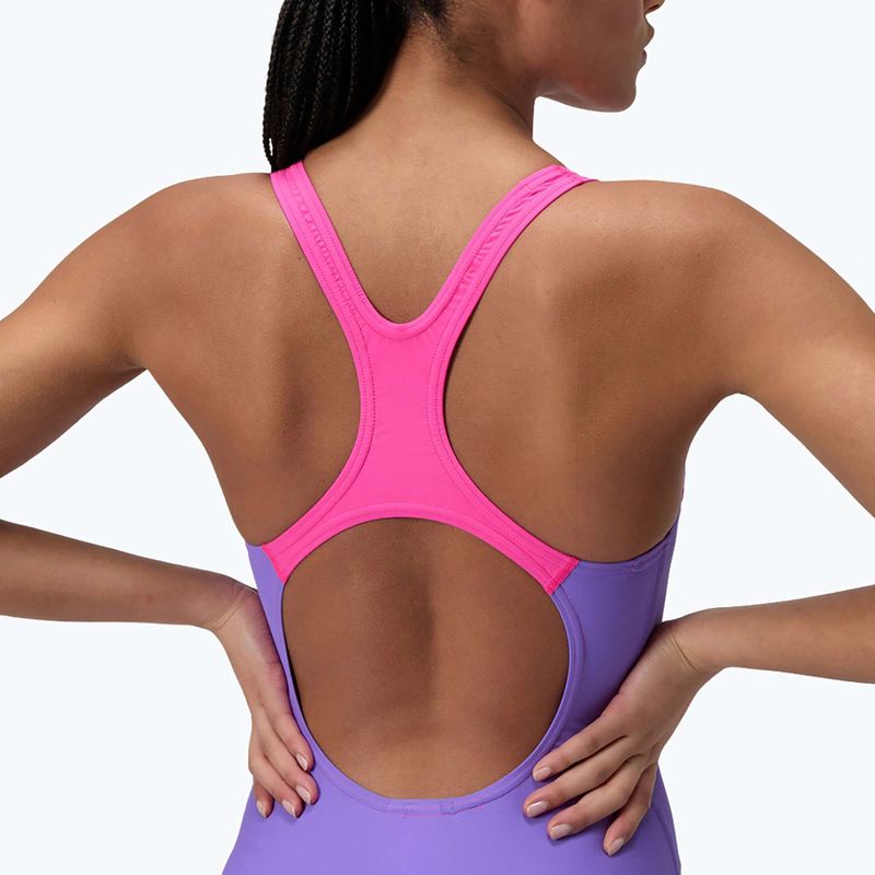 Speedo Medley Logo Medalist - costume intero indigo glow 6