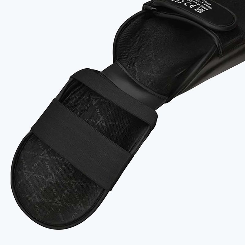 Parastinchi e protezioni per il collo del piede RDX T1 Shin Instep Guards nero 8
