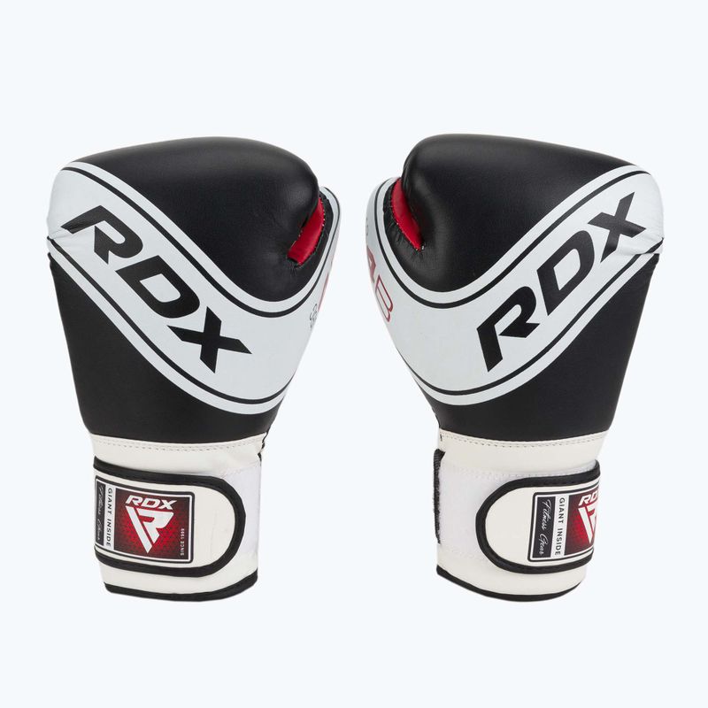 Guanti da boxe per bambini RDX JBG-4 bianco/nero 2