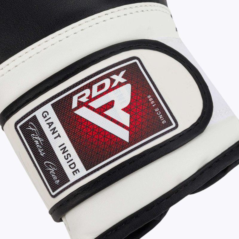 Guanti da boxe per bambini RDX JBG-4 bianco/nero 6