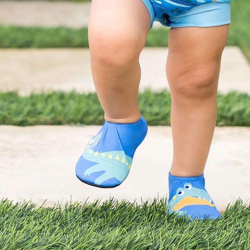 Scarpe da scoglio bambini Splash About Splash Shoes crocodile swamp 13
