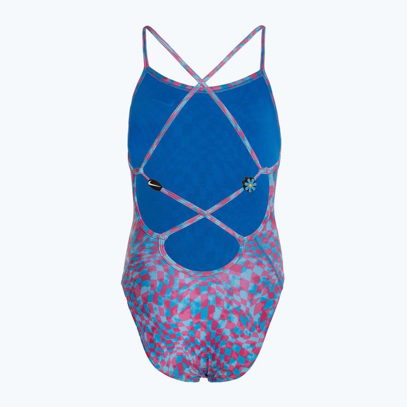 Nike Hydrastrong Lace Up Back costume intero da bambino blu università 2
