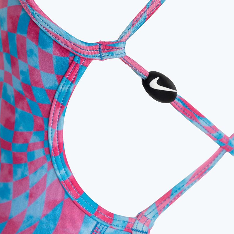 Nike Hydrastrong Lace Up Back costume intero da bambino blu università 4