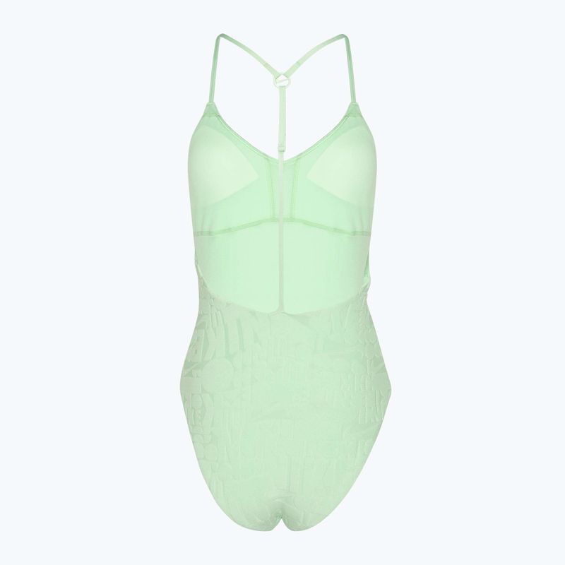Costume intero donna Nike Retro Flow Terry vapor green 2
