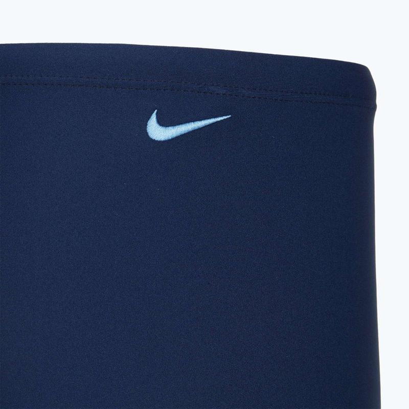 Boxer da nuoto Nike Ocean Merge Uomo a gamba quadrata, mezzanotte marina 4