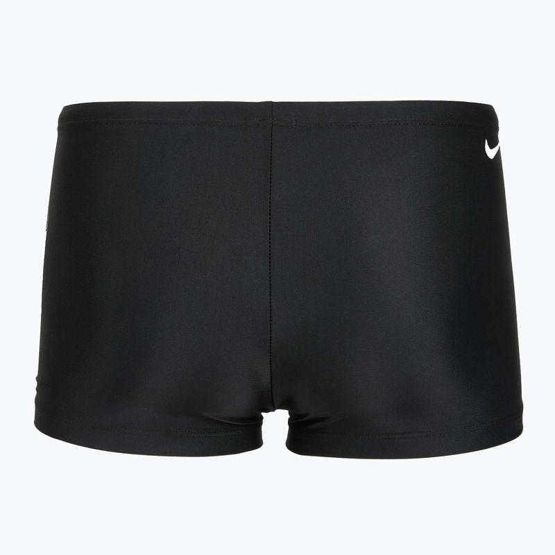 Costume da bagno da nuoto Nike Logo Graphic Square Leg black 2