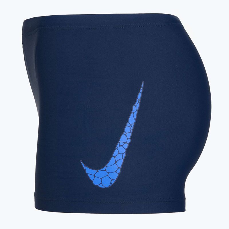 Costume da bagno da nuoto Nike Logo Graphic Square Leg midnight navy 3