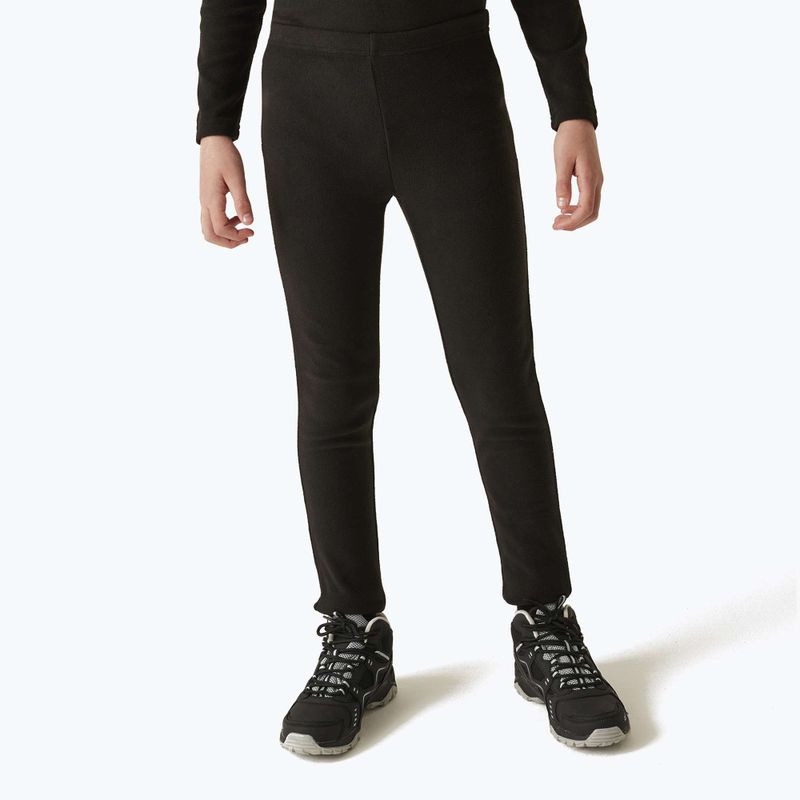 Pantaloni termici per bambini REGATTA Thermal Baselayer black 3