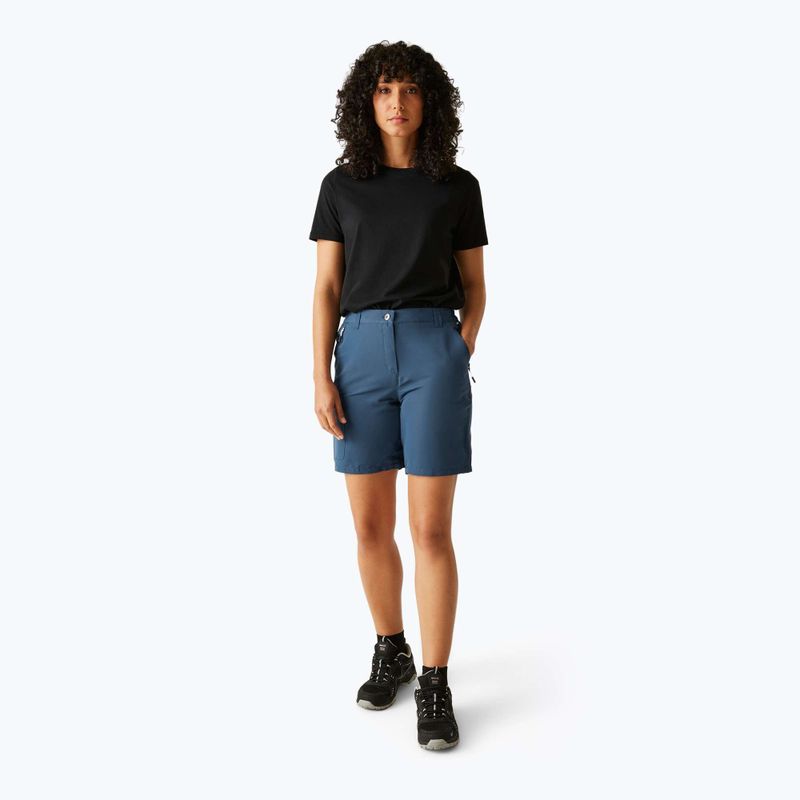 Pantaloncini da trekking da donna REGATTA Chaska III dark denim 2