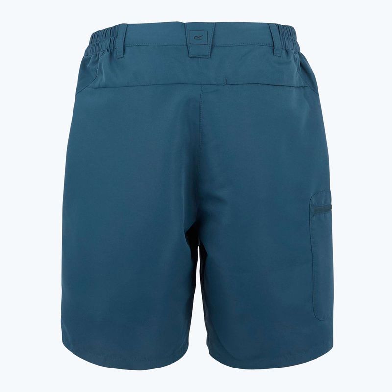 Pantaloncini da trekking da donna REGATTA Chaska III dark denim 6