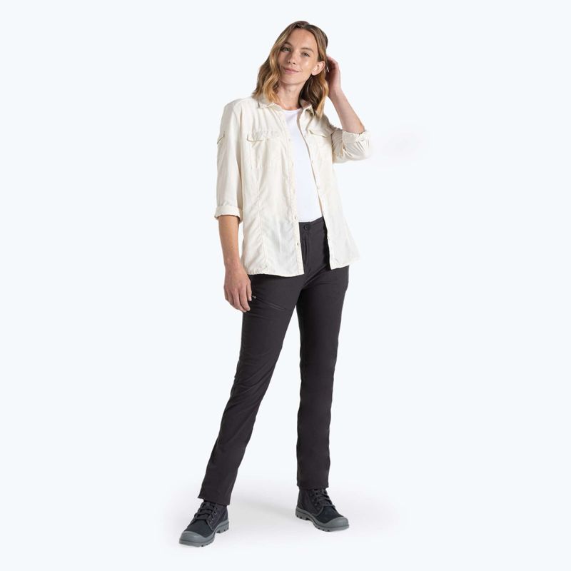 Camicia Craghoppers NosiLife Adventure a maniche lunghe III da donna per il trekking al sale marino 2