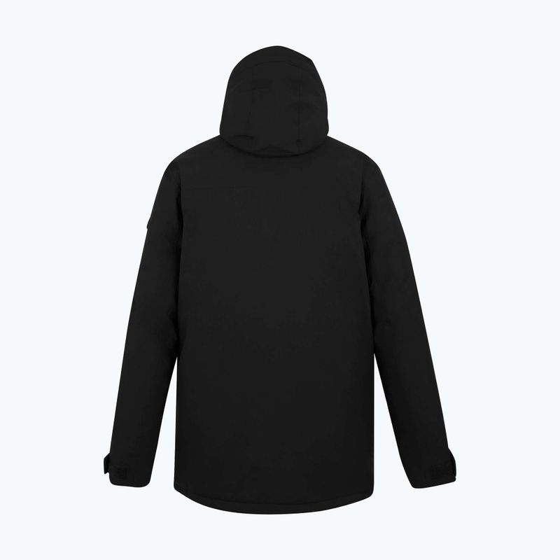 Giacca impermeabile uomo Regatta Balaton black/pumpkin spice 11