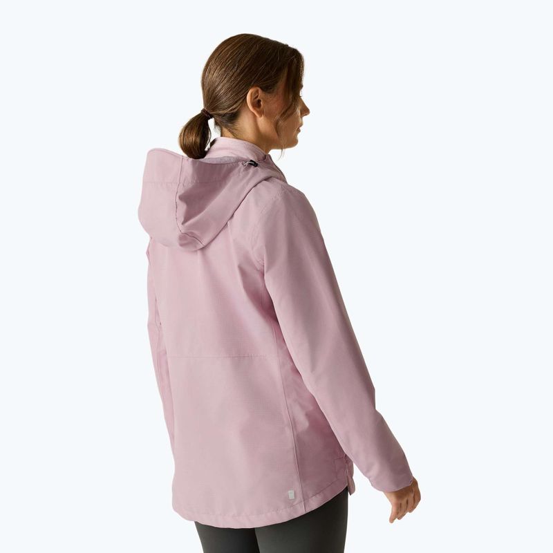 Giacca antipioggia da donna REGATTA Hamara IV powder lilac 3