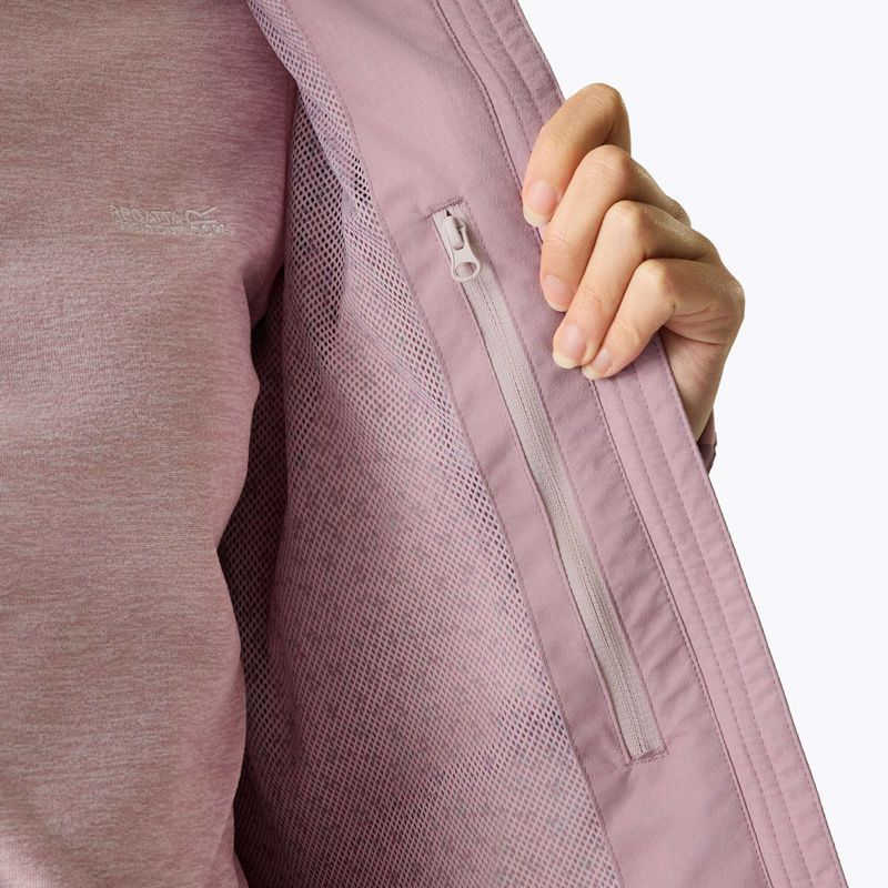 Giacca antipioggia da donna REGATTA Hamara IV powder lilac 6