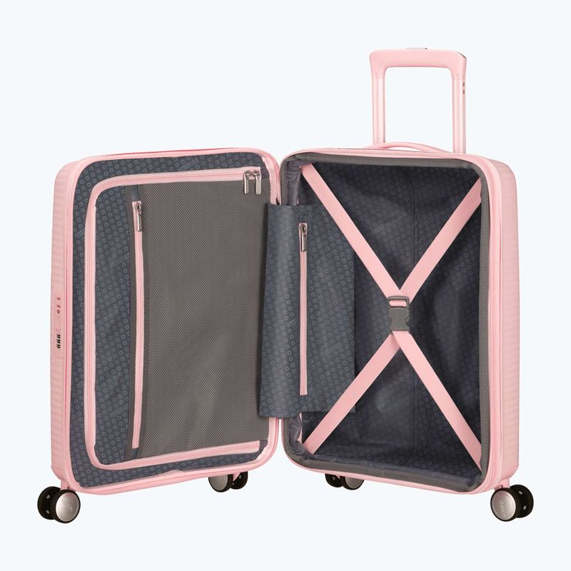 Valigia da viaggio American Tourister Soundbox 41 l rosa pastello 6