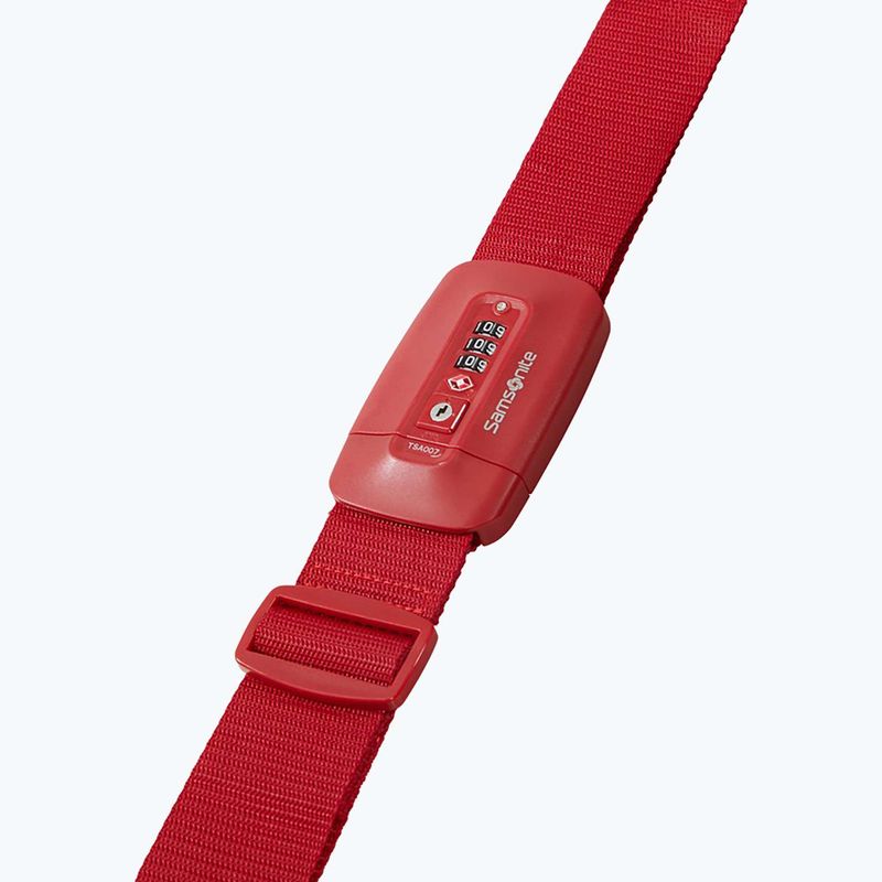 Cinghia di fissaggio per valigia Samsonite Revolution red 2