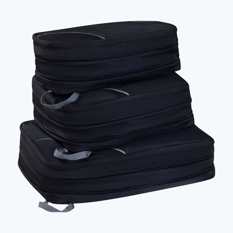Set di organizerów American Tourister Packing S/M/L 3 pcs. black/grey 3