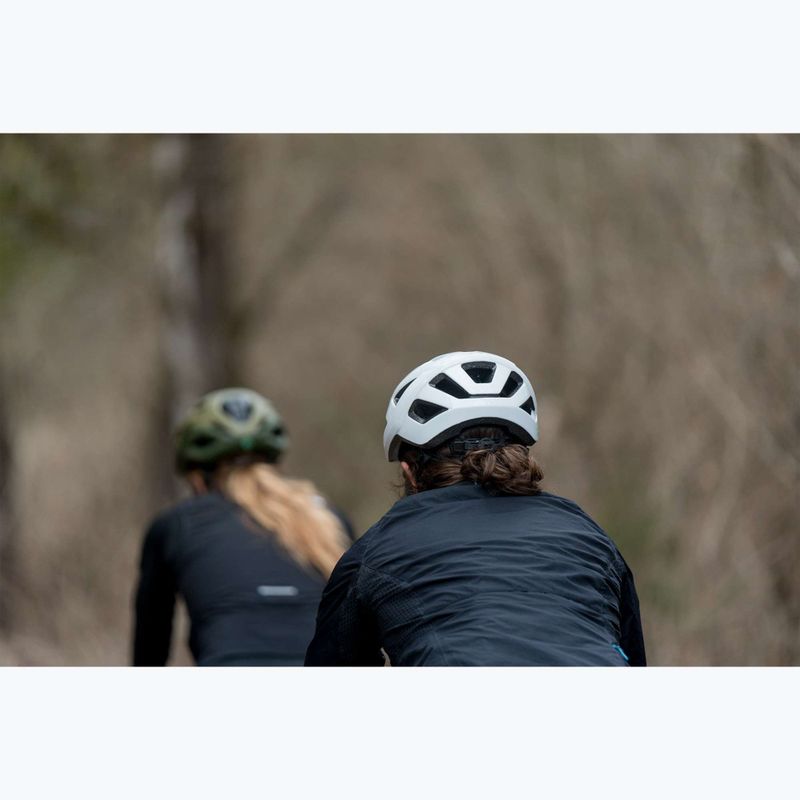 Casco da bicicletta Lazer Codax KinetiCore + rete bianco opaco integrale 8