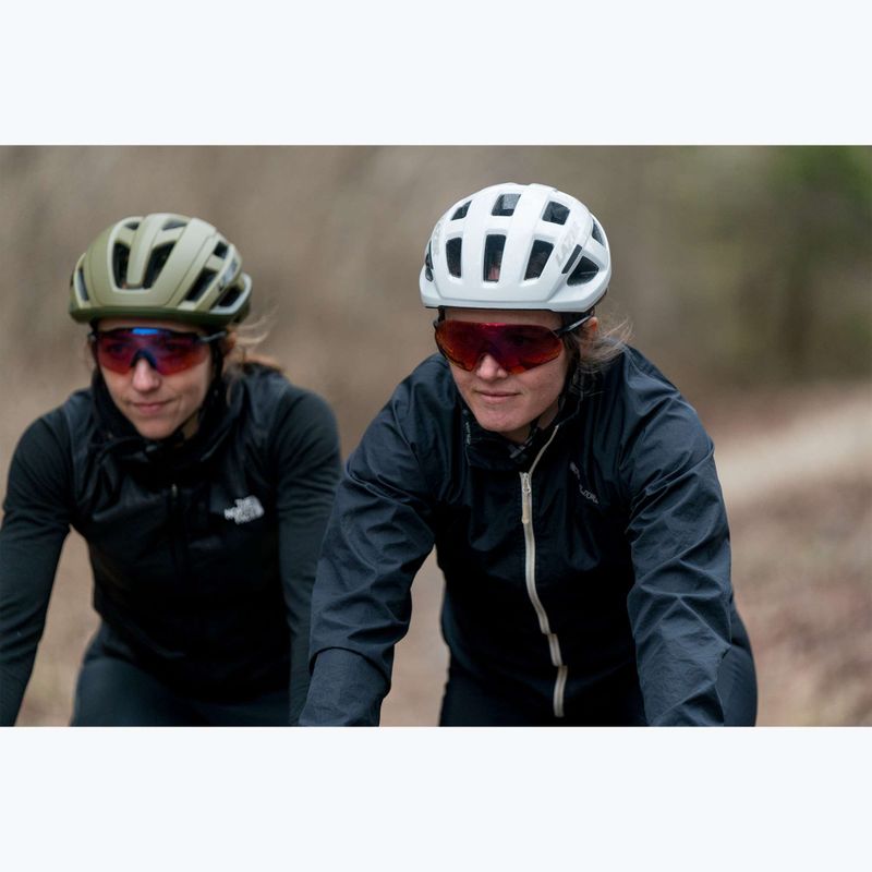 Casco da bicicletta Lazer Codax KinetiCore + rete bianco opaco integrale 9