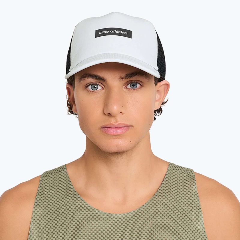 Cappellino con visiera Ciele Athletics TRLCapSC Field Iconic Bar light grey 4